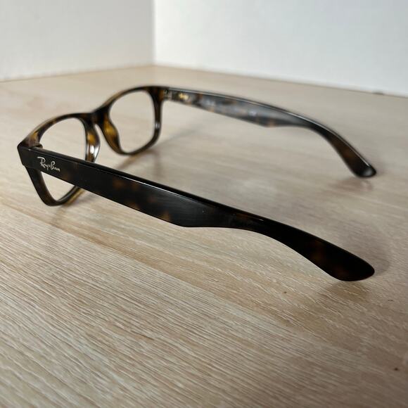 Ray-Ban RB2132 New Wayfarer 902 Sunglasses Tortoise Frames Only 52-18-145 Italy - Picture 10 of 12